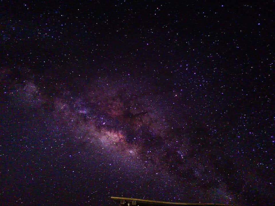 Via lactea desde Base Crestones, Parque Nacional Chirripo, Costa Rica
